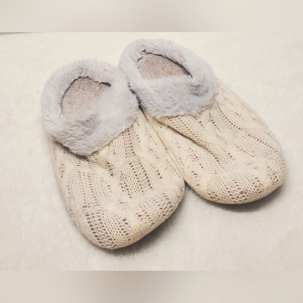 💖10 FOR 20💖Cozy Cable Knit Slippers with Faux Fur Lining